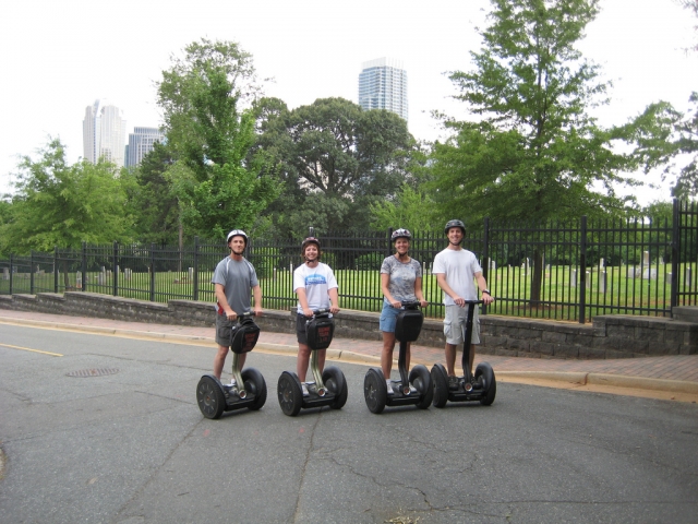 Segway mit Freunden
